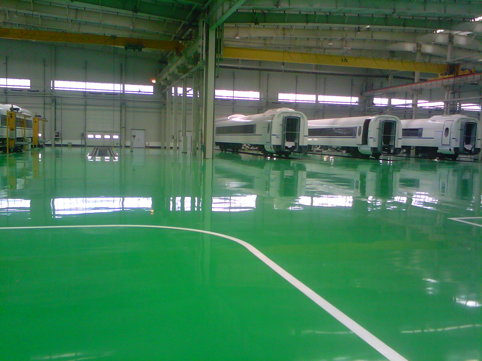 自流平地坪漆工程實例 自流平地坪漆工程實例